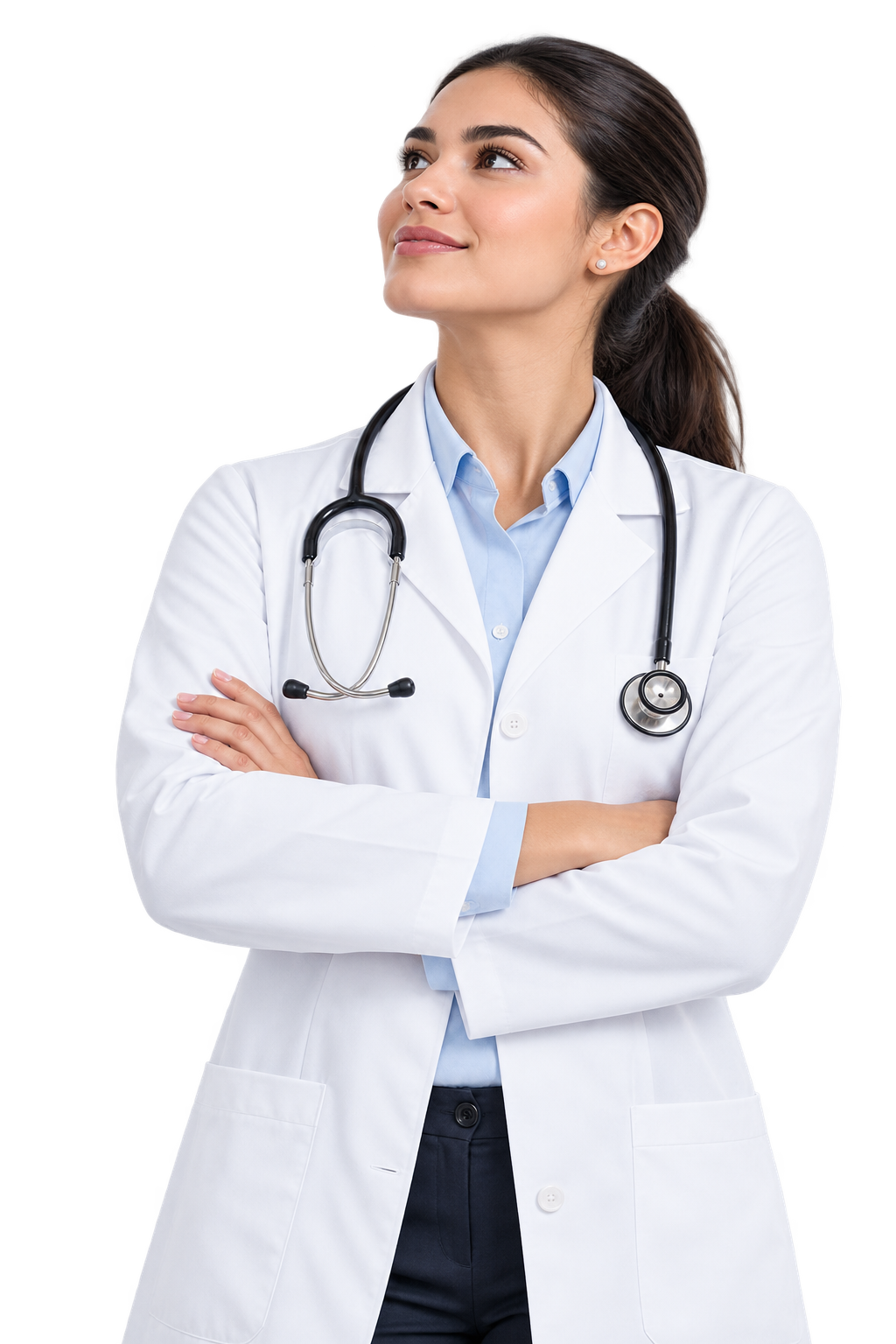 Profissional de medicina representando a análise ENAMED — Medicina