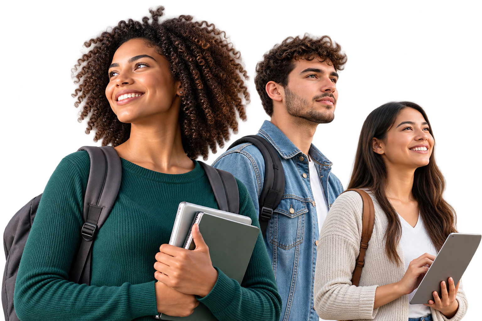 Estudantes representando o uso do portal A Melhor Faculdade